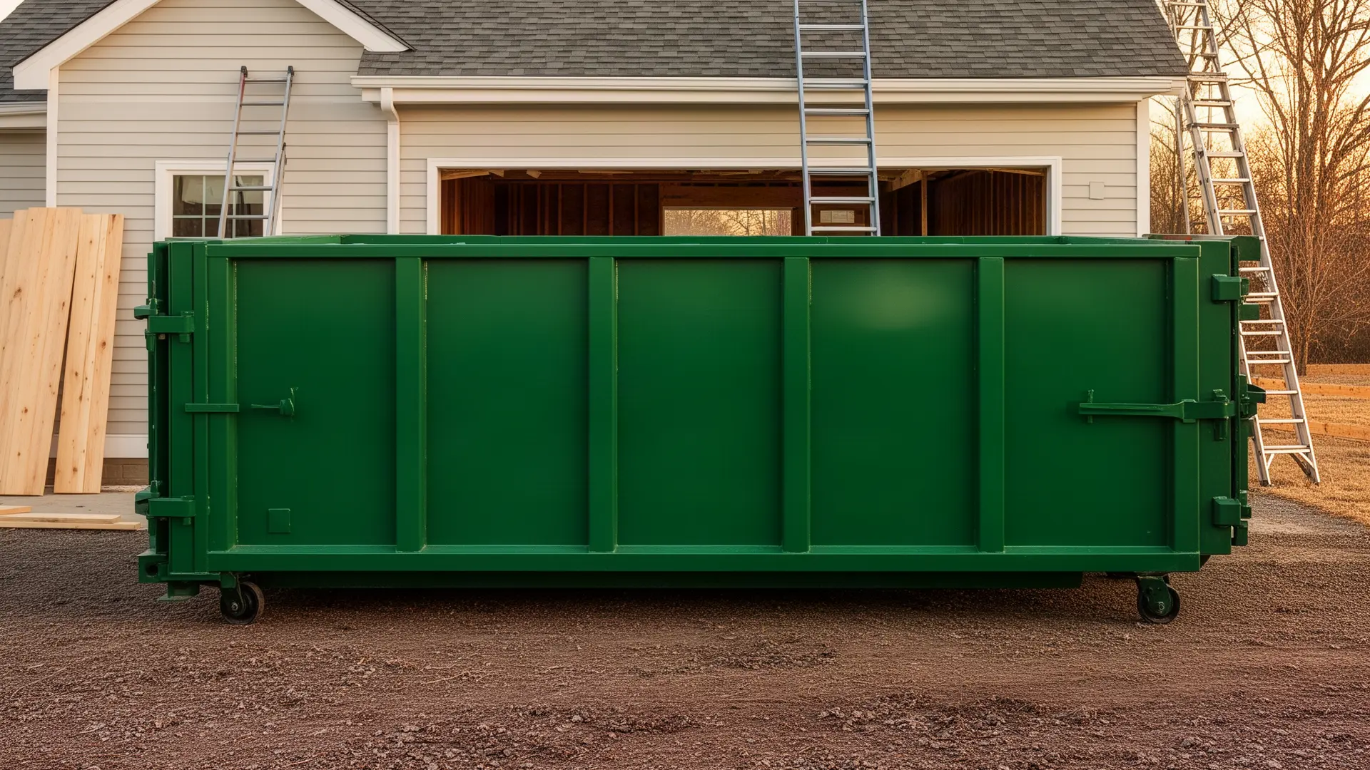Roll-off dumpster from Big Bear Dumpster Rental in Dallas, TX